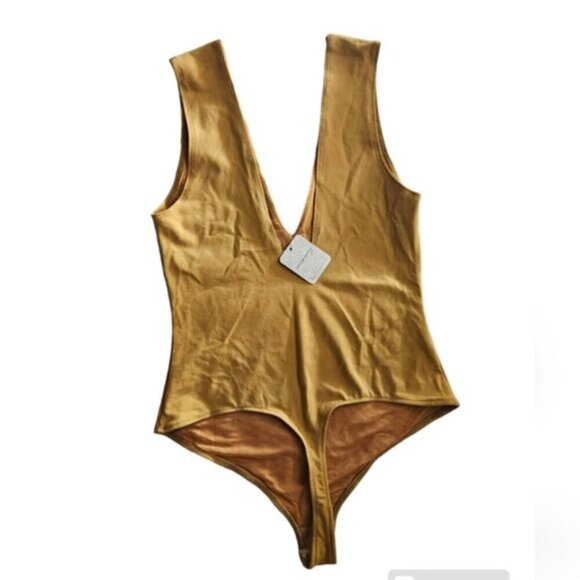 Free People Keep It Sleek Duo Robin Bodysuit Size S - Picture 4 of 9